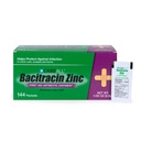 CareAll Bacitracin 항생 아연 연고 (144 팩), 0.9gr 포일 패킷. 미네소타 컷, 스크랩 및 화상에 감염을 방지하는 응급실