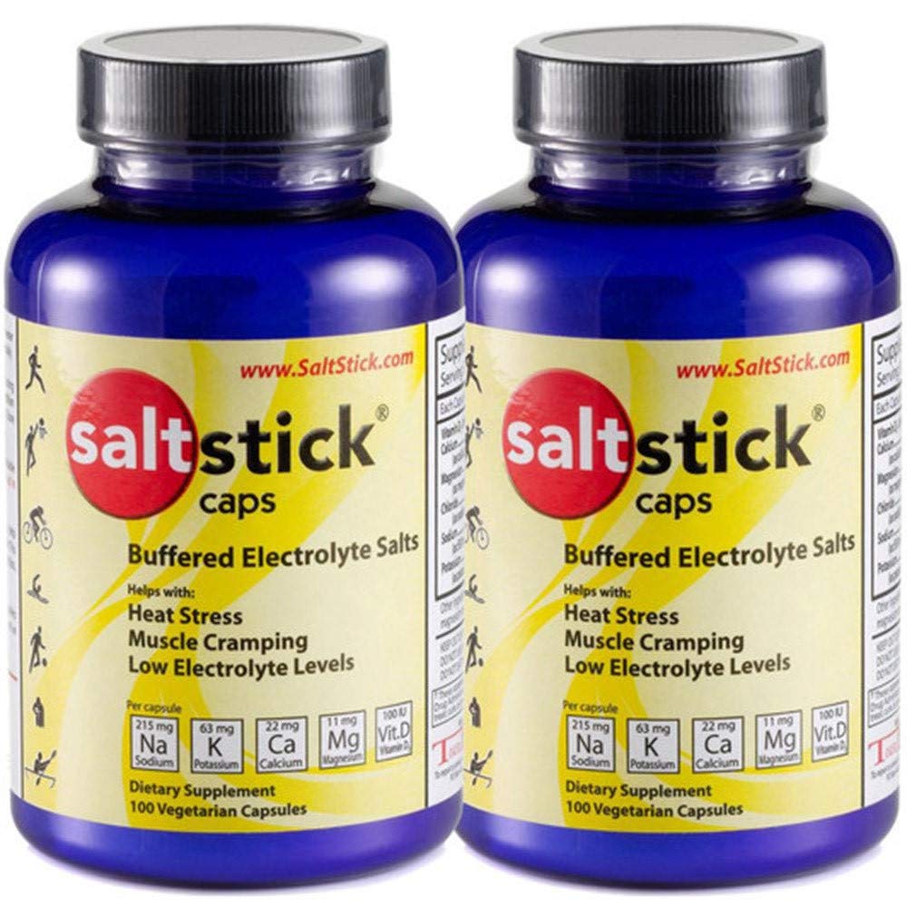 SaltStick 모자 전해질 보충 100 조사 (200의 캡슐) (포장 May Vary)