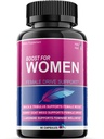 Libido Booster for Women Fast Acting with Horny Goat Weed - Maca Root, Tribulus Terrestris, Ginseng 및 Hornygoatweed Women - 호르몬 균형, 미국에서 만든 (60 ct)