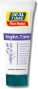 Real Time Pain Relief Night Time Cream 4oz Tube - 22 천연 재료 : 5 % Arnica, Melatonin & Lavender - 관절, 근육, 신경, 뒤 통증, 브루스 및 바디 텐션에 대한 보조 수면 및 에이즈 불편