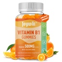 비타민 B1 Gummies 500mg의 600mg 칼슘 구연산염과 더불어 성인을 위한 Chewable Thiamine B1 보충교재, 지원 Nervous 체계, 채식주의자, 자연적인 오렌지 풍미