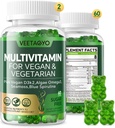비타민 D3 + K2-1000IU D3 90mcg K2 - 채식주의자를 위한 Multivitamin & 성인 w/Algae Omega-3, Iron, 메틸 B12의 Seamos의 뼈, 근육, 에너지, 면역력 지원 설탕 자유로운, 글루텐 자유로운, 120 조사