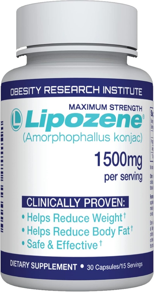 Lipozene® 다이어트 체중 감량 보충제 - 1 병 30 캡슐 -