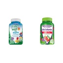 Vitafusion 섬유 잘 적합 Gummies 90 조사와 최대 힘 Melatonin Gummies 100 조사
