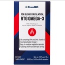 혈액 순환을 위해, rTG Omega-3, EPA와 DHA의 1,000mg 및 봉사 (60의 캡슐) 당 비타민 E의 11mg a-TE
