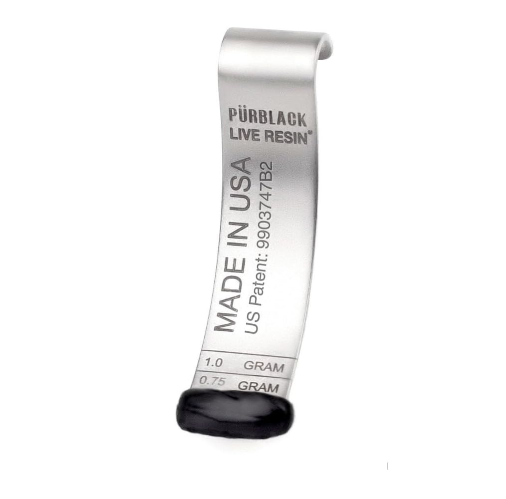 Pürblack® Pürscale for Shilajit - 특허받은 수지 측정 도구 Spoon | 정확한 투약, 자동 용해, Time-Saving, Odor Neutralizing | 즉시 Immediate 소비용 기술 알약