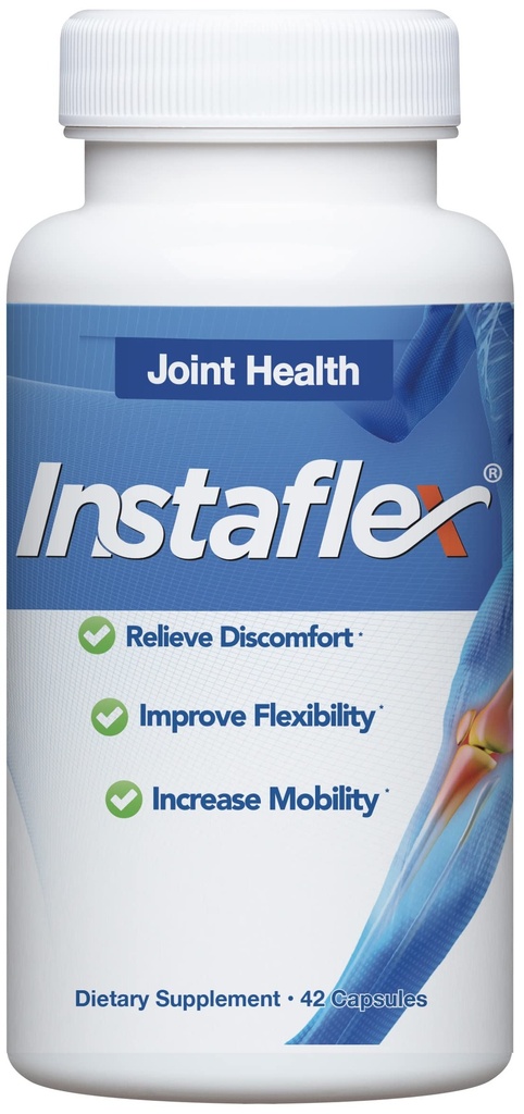 Instaflex 합동 지원 보충교재 - Glucosamine, MSM, 백색 Willow, Turmeric, Ginger, Cayenne, Hyaluronic 산의 임상으로 장식한 합동 기복 혼합 - 42의 캡슐
