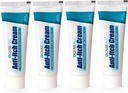 CareAll Anti-Itch Cream 1.25oz (4 팩) 히스타민 차단, Diphenhydramine HCI 2% 화제 진통제 & 아연 아세테이트 0.1% 피부는 임시 고통을 위해 보호하고 일반적인 옥외 침체에서 이발 구호합니다