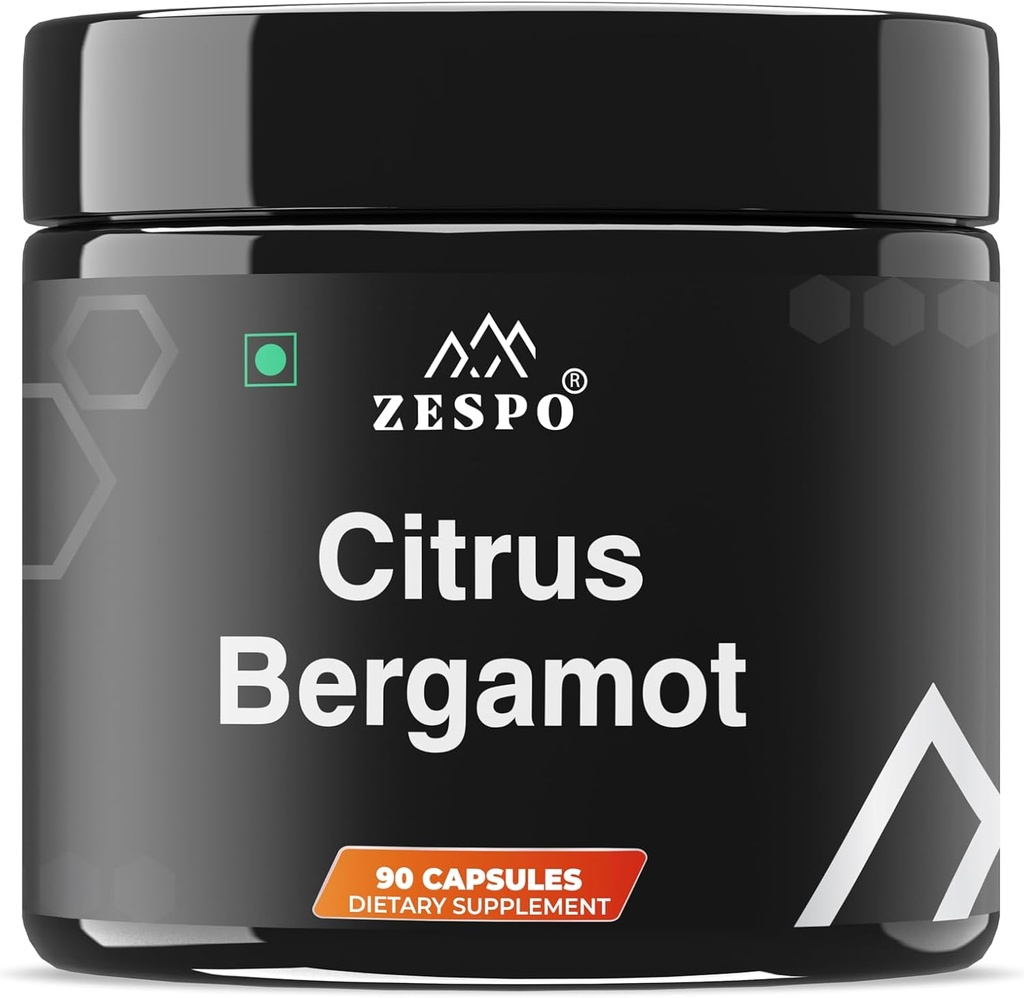 Citrus Bergamot 캡슐 90, 보충교재 1200Mg Unisex 성인은 에너지 비타민 C, 45 일 공급 2 캡슐을 밀어주는 것을 돕습니다 매일