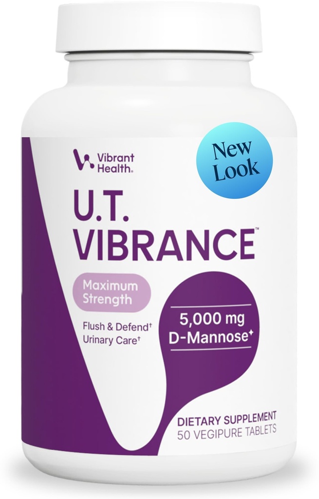 Vibrant Health, U.T. Vibrance, Urinary Tract 건강, 50 정제를위한 위기 Intervention