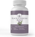 순수한 본래 성분 검정 Cohosh 뿌리, (100의 캡슐) 항상 순수한, 첨가물 없음 또는 충전물, 실험실 Verified