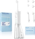Neti Pot Sinus Rinsing, Cordless Nasal Irrigation System Nasal Rinse Bottle Cleaner Machine, Sinus Relief & Nasal Care 30 Salt Pod 용 전기 Sinus Rinse 시스템 키트 (대형)
