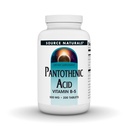 Source Naturals Pantothenic Acid 500 mg 비타민 B-5 다이어트 보충 - 200 정제