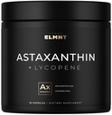 Astaxanthin 24mg + Lycopene 50mg 임상 강도 Carotenoids 피부 보충교재 w. MicroAlgae에서 100% 자연적인 - 피부 건강 & 염색을 위한 제일 Astaxanthin 보충교재 - Astaxantina