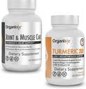 Organixx 심황 Curcumin (60 채식 캡슐) & 합동 & 근육 배려 캡슐 (60 조사)