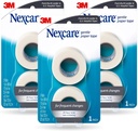 Nexcare Gentle 종이 테이프, 의학 종이 테이프, 안전한 드레싱 및 리프트 Away Gently - 1 X 10 Yds, 테이프 6 롤