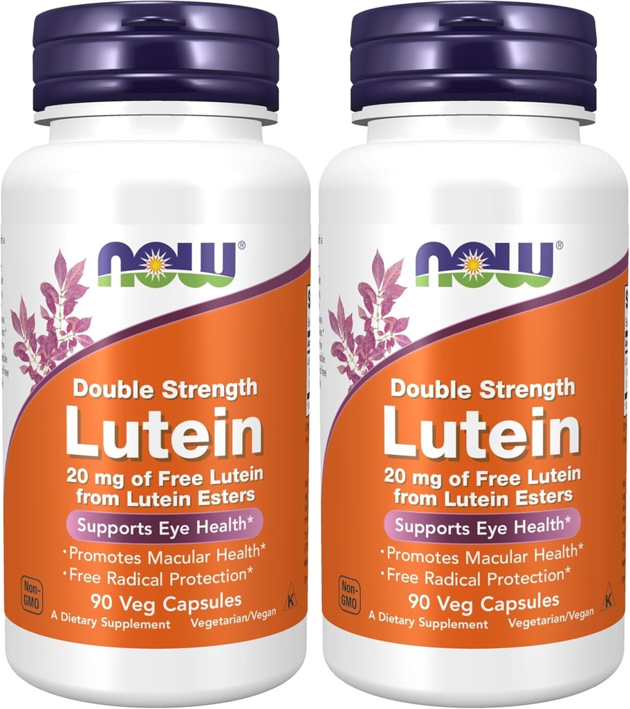 지금 보충 교재, Lutein 20 mg Lutein Esters에서 무료 Lutein의 20 mg, 90 Veg 캡슐 (포장 2)