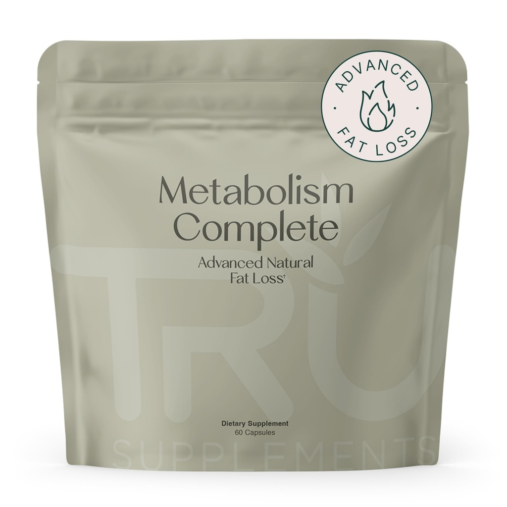 TRU 보조 식품 Metabolism, 고급 지방 손실, Fight Cravings, Boost Mood, No Jitters 또는 Crash, 30 서빙