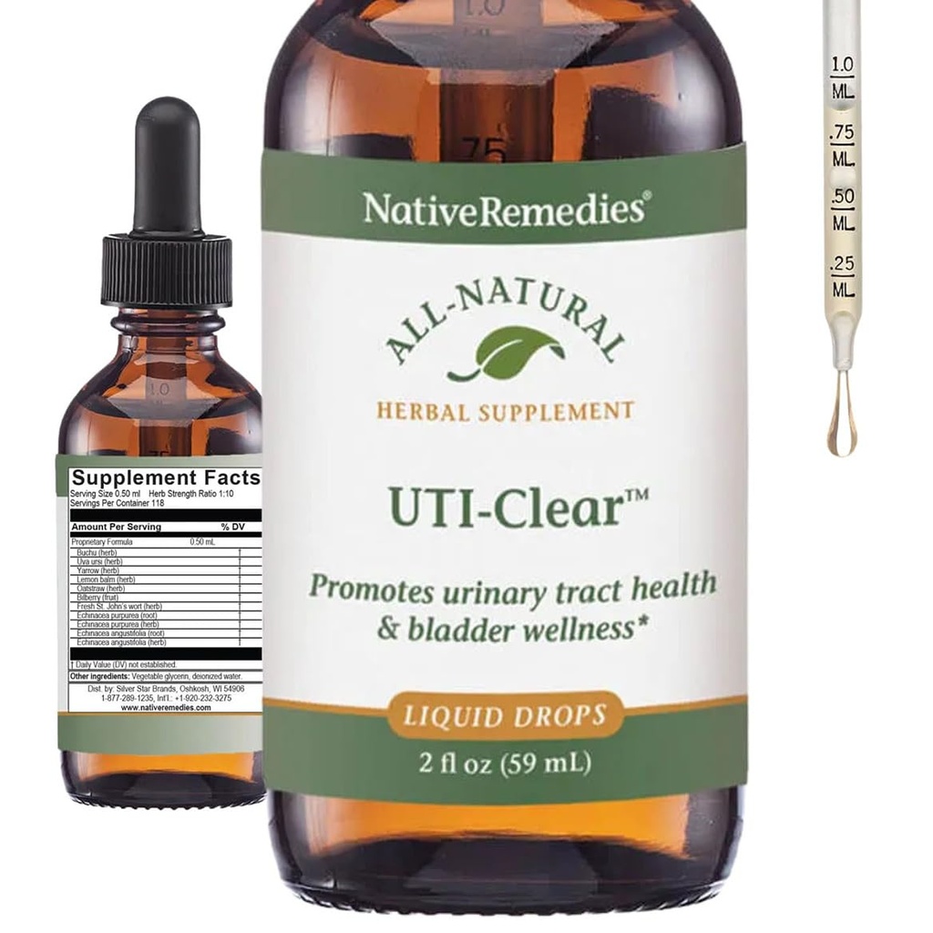 Urinary Tract와 Bladder 건강, 59 ml의 원주민 요법