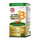 AFC 일본 B1, B2, B3, B6, B12, Folic 산 & Glutathione 효모 추출물, 합성 없음, 비 GMO 없음, 스트레스, 에너지, 면역 체계, 120 Vegan Caplets를 위한 보충교재
