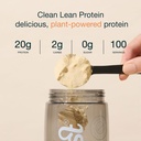 Nuzest - Pea Protein Powder - Clean Lean Protein, Premium Vegan Plant 기반 단백질 분말, Dairy Free, Gluten Free, GMO Free, Protein Shake, Rich Chocolate, 100 서빙, 5.5 lb