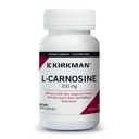 Kirkman - L-Carnosine 200 mg - Hypoallergenic - 90 채식 캡슐 - 아미노산 - 글루텐 무료 - Casein 무료