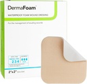 Dermarite 공업 피부 거품 비 Adhesive 거품 드레싱, 2x2, 10 조사