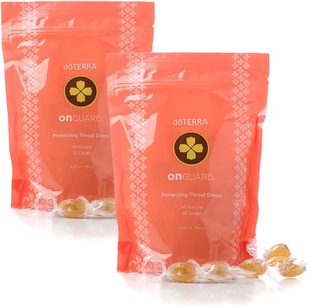 Guard 보호에 doTERRA Throat Drops (2 팩)