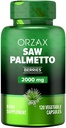 ORZAX 전립선 보충교재는 톱 팔로메 추출물 남자를 위한 2000 mg를 - 머리 & 우린 지원 - 120의 볼트 캡슐 - (120 일 공급)