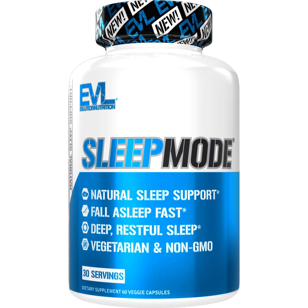 Evlution Nutrition Herbal Complex 수면 보조제 성인 Gentle Sleep Support 성인 Melatonin 알약 Valerian L-Tryptophan 레몬 발름 및 더 - 휴식 Calm 캡슐 - 30 서빙