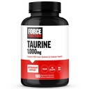 FORCE FACTOR 타우린 보충교재, 타우린 500mg 캡슐 산화 방지제 보충교재는 Nervous 체계와 세포질 건강, 채식주의자, 젤라틴 없음, 비 GMO, 180 식물성 캡슐을 지원합니다