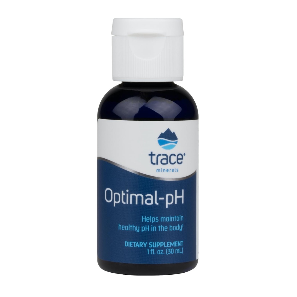 Trace Minerals Optimal-pH - Digestive & Immune Health를 위한 집중된 이온 무기물 보충교재 - 마그네슘 & 보론을 가진 소화 & PH 지원 보충교재 - 1개 fl oz (약 120의 서빙)