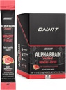 ONNIT Alpha Brain Instant - 루비 자몽 맛 - Nootropic Brain Booster Memory Supplement - Focus, Energy & Clarity - Alpha GPC Choline, Cats Claw, L-Theanine, Bacopa에 대한 두뇌 지원 - 30ct
