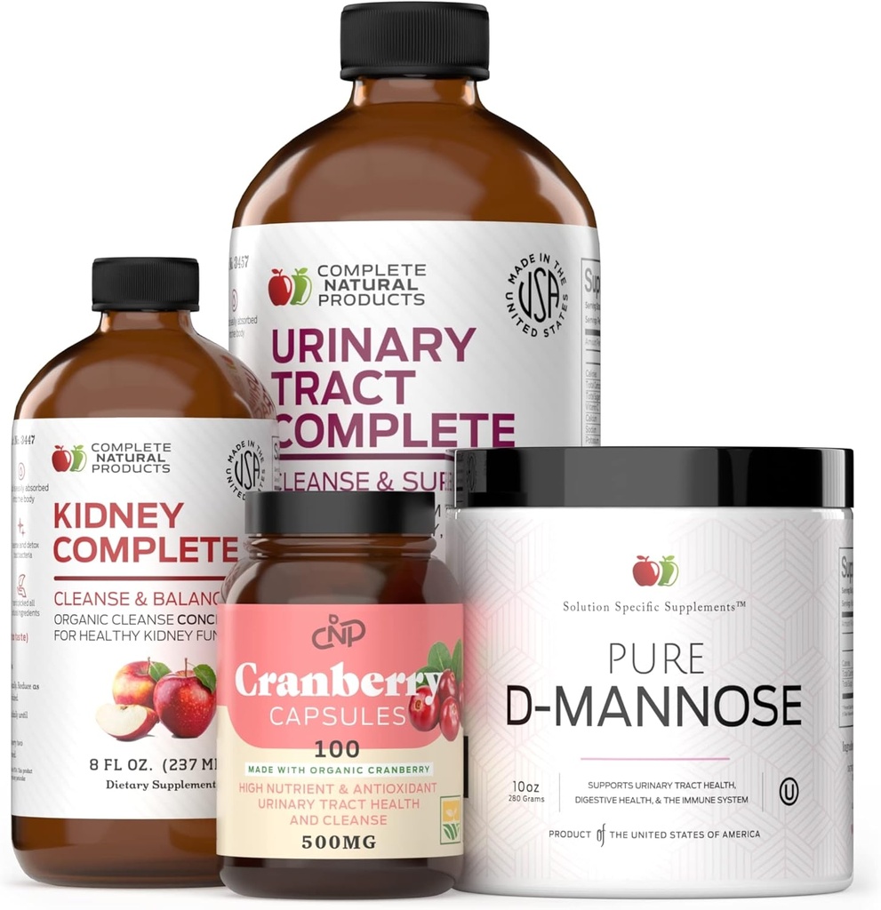 Urinary Tract 완전한 번들 - 완전한 Urinary Tract, UT Cleanse, & Bladder 건강 장비