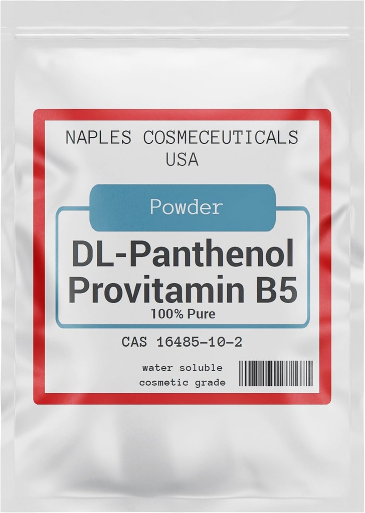 100% 순수한 Panthenol 분말, DL Panthenol 분말, 머리 배려, 피부, 못 깊은 Mousturizer를 위한 Provitamin B5, 화장용 정립에 있는 사용 또는 당신의 마음에 드는 제품 (2개 oz)에 추가하십시오