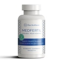 Carnitine, Co-Q10, Selenium, 아연, 비타민 C, E, B12, B9 (30 정제)를 가진 남자를 위한 Medfertil
