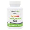 NaturesPlus PRO Longvida Curcumin 1000 mg - 30 정제 - 건강한 무료 Radical Protection - Non-GMO, Vegan & Gluten 무료 - 30 서빙