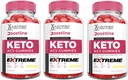 Justified Laboratories (3 팩 Boostline Keto ACV Gummies Extreme 2000MG Boost Line Keto Gummies Apple Cider Vinegar Pomegranate Beet Juice Powder B12 Vegan Non GMO 180 Gummys와 공식화