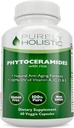 Phytoceramides 피부 치료 보충교재 60의 캡슐 100% 밥은 100% 자연적인 채식주의자 채식주의자 채식주의자 캡슐 100% 비타민 A, C, D & E의 필러 인공 성분을 가진 기초를 두었습니다