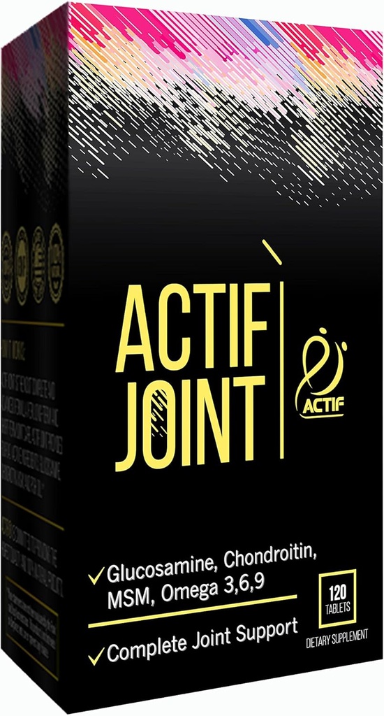 ACTIF 합동 보충교재 4-in-1 빠른 기복 최대 힘, 가득 차있는 합동 지원 공식, 비 GMO, 미국에서 만드는 120ct