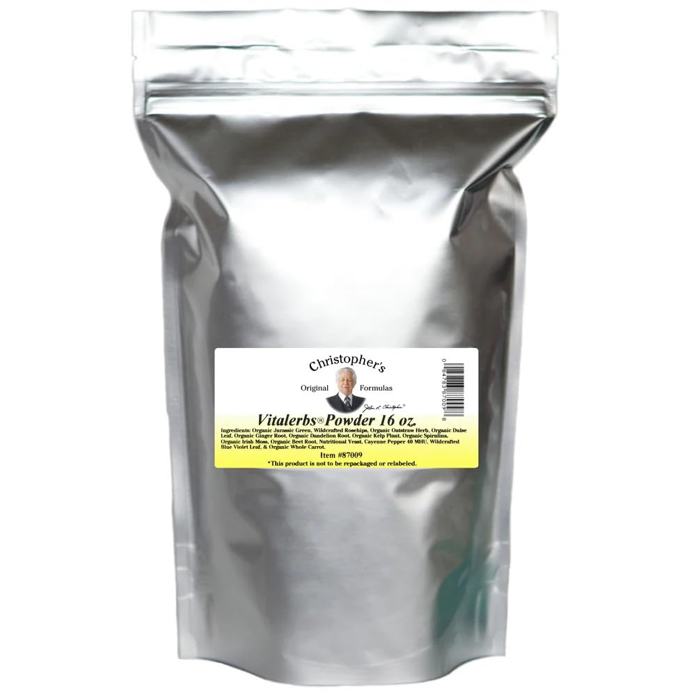 Christopher의 원래 공식 Vitalerbs 분말 16 OZ - 1 팩
