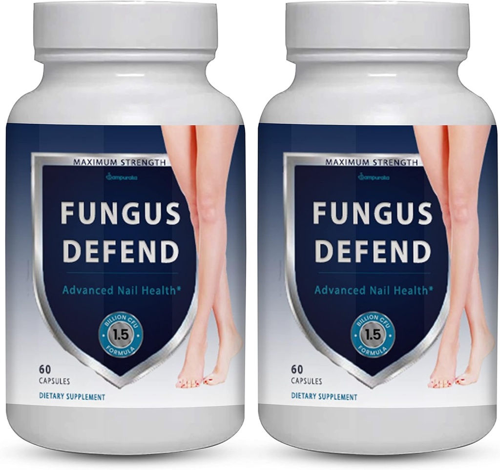 Fungus는 진보된 공식 보충교재 2 팩 60 일 공급을 방어합니다
