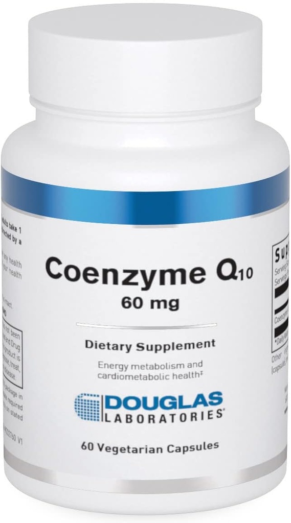 Douglas Laboratories Coenzyme Q-10 60mg | 산화 및 에너지 지원 | 60 캡슐