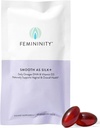 Femininity는 질 건조 (60 Softgels)를 위한 Silk+ 30 일 보충으로 매끄러운 – 바다 Buckthorn 기름, 비타민 D3 및 식물 기초를 두는 Omega-3 DHA의 혼합