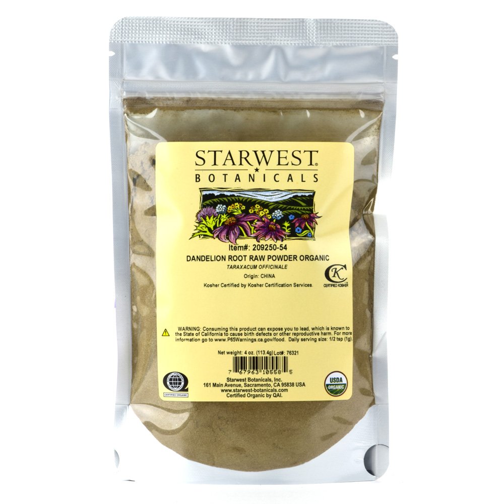 Starwest Botanicals 유기 다 델리 뿌리 분말, 4 온스