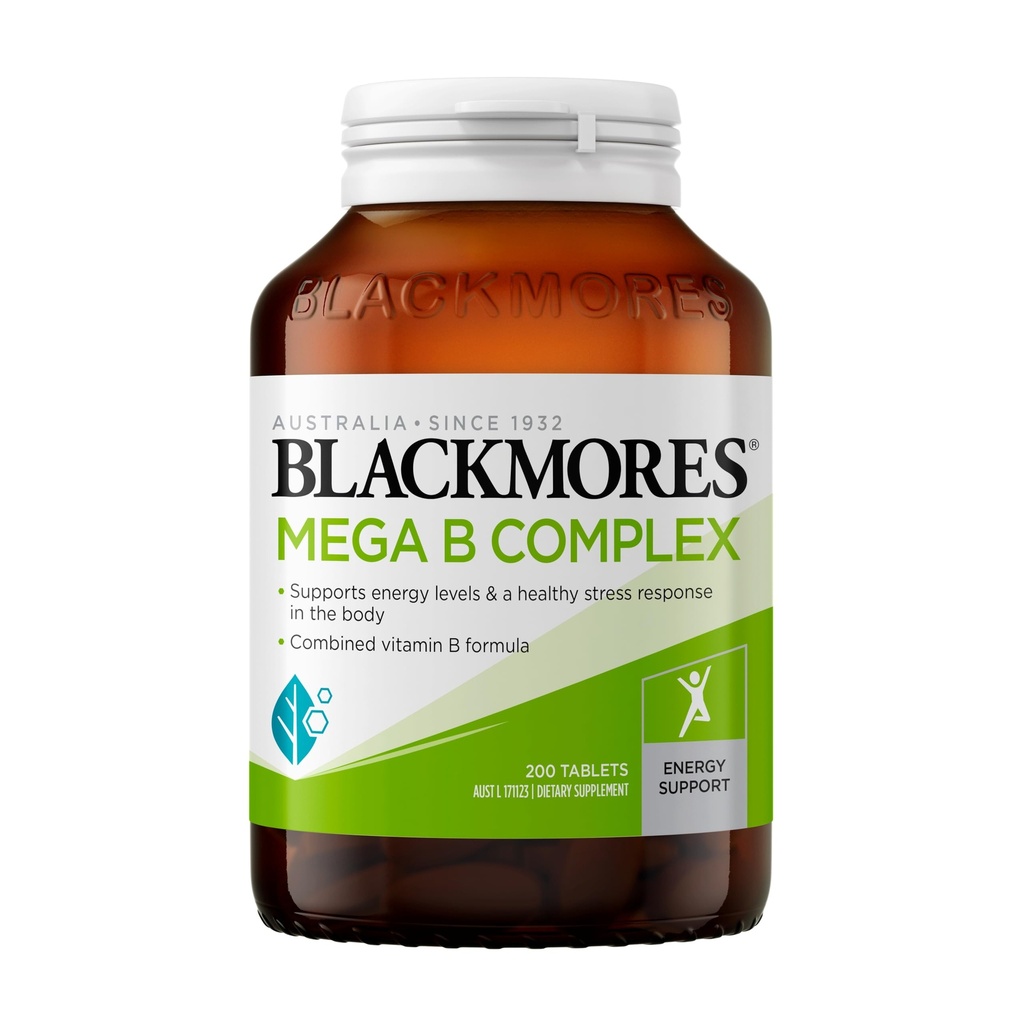 Blackmores 메가 B Complex 200 탭