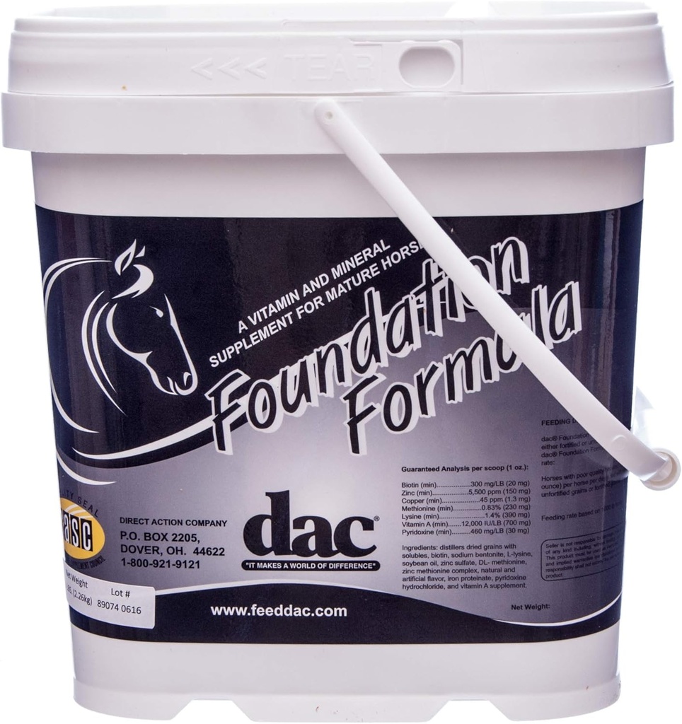 DAC 기초 공식 5 lb Hoof와 머리 보충교재