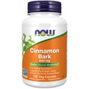 지금 보충 교재, Cinnamon Bark 600 mg, 비 GMO 프로젝트 검증, 건강한 포도당 Metabolism*, 120 Veg 캡슐
