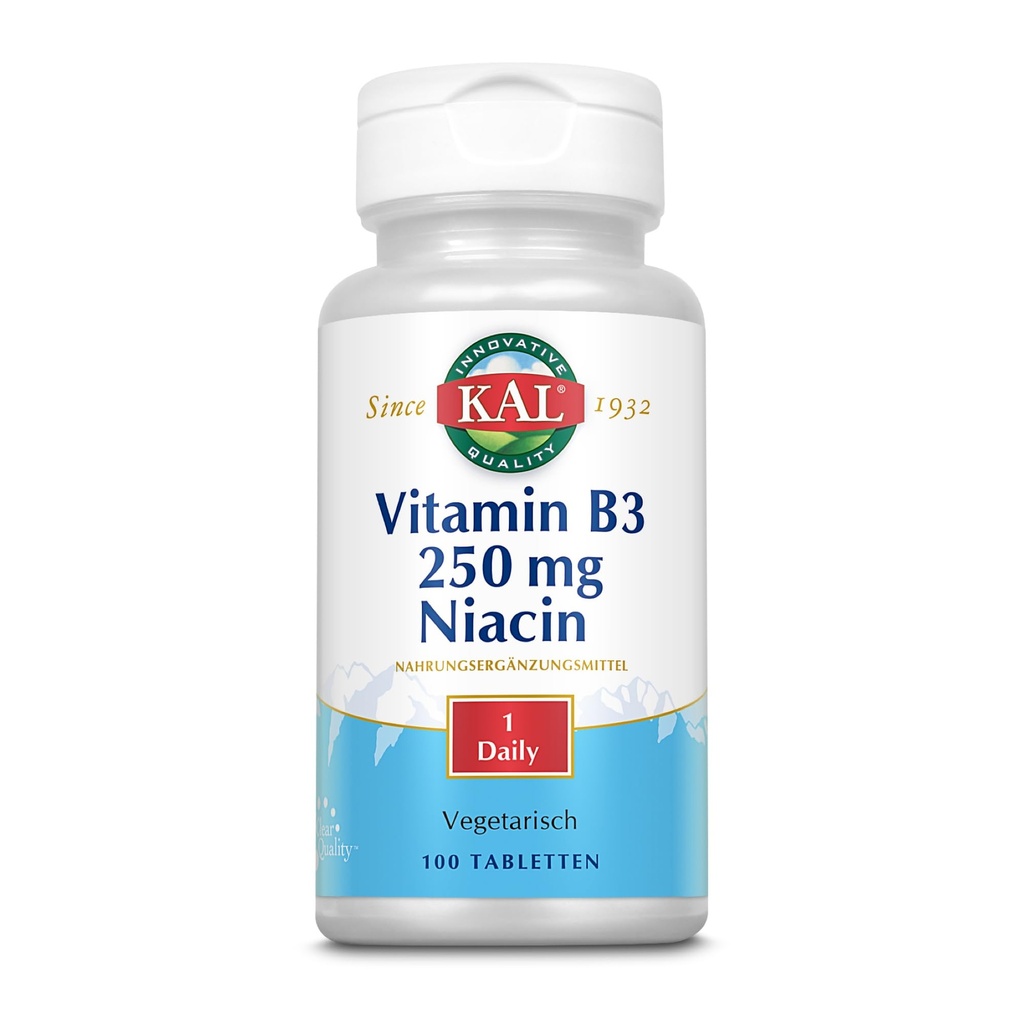 칼 250 Mg Niacin 정제, 100 조사
