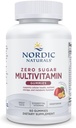 Nordic Naturals Zero Sugar Multi Gummies - 채식 다비타민 보충 - Passionfruit Mango - 60 Pectin-Based Gummies - 성인을위한 12 가지 필수 비타민 - Non-GMO - 30 서빙